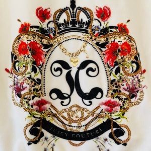 Juicy Couture velour zip hoodie